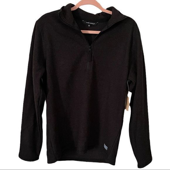 NWT Simply Southern Men’s‎ 1/4 Zip Pullover Sweater - Picture 1 of 5